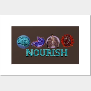 Nourish Posters and Art